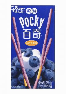 GLICO POCKY MILK & BLUEBERRY 45G