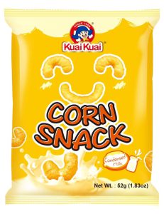 KUAI KUAI CORN SNACK – CONDENSED MILK FLAVOUR 52G
