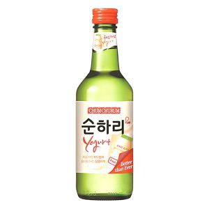 LOTTE CHUM CHURUM YOGURT FLAV SOJU (12%ALC)  350ML