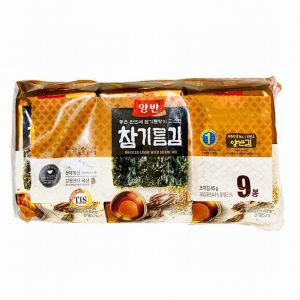 DONGWON SEASONED LAVER (SESAME OIL) 9X5G