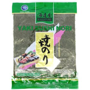 KAITATUYA ROASTED SEAWEED GREEN 10PC