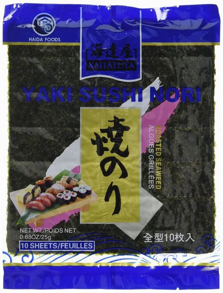 KAITATUYA ROASTED SEAWEED BLUE 10PC