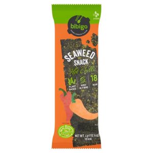 CJ BIBIGO SEAWEED SNACK (HOT CHILLI) 4G