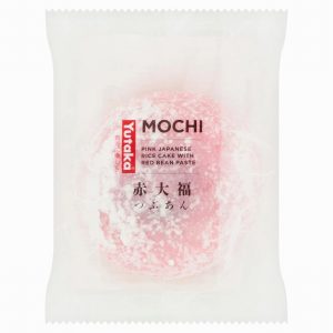 YUTAKA DAIFUKU MOCHI PINK RICE CAKE WITH RED BEAN JAM 95G