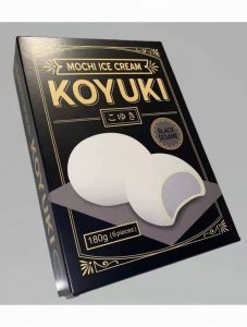 JFC KOYUKI BLACK SESAME MOCHI ICE CREAM 6X30G