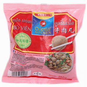 ORIENTAL KITCHEN BEEF MEATBALL 250G