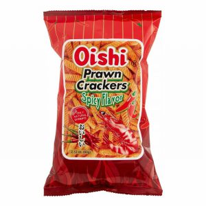 OISHI PRAWN CRACKER SPICY 60G