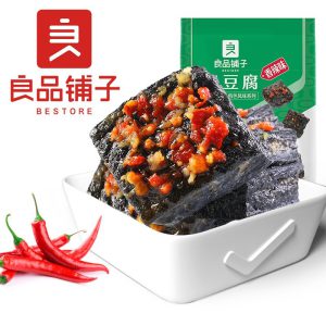 BS PRESERVED STINKY SPICY BEANCURD SNACK 120G