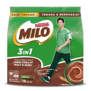 NESTLE MILO 3 IN 1 FUZE STICK PACK 18X33G