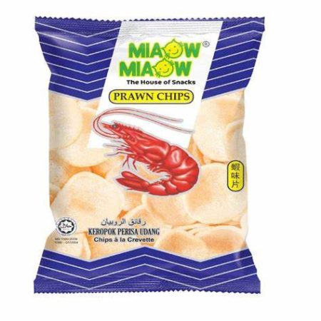 MIAOW MIAOW PRAWN CHIPS 45G