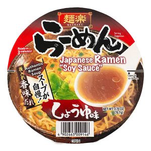 HIKARI MENRAKU CUP RAMEN – SOY SAUCE 76.7G