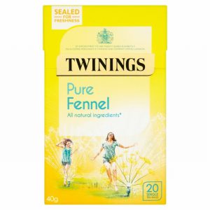 TWININGS HERB INFUSION TEA – PURE FENNEL (20 TEA BAGS) 40G